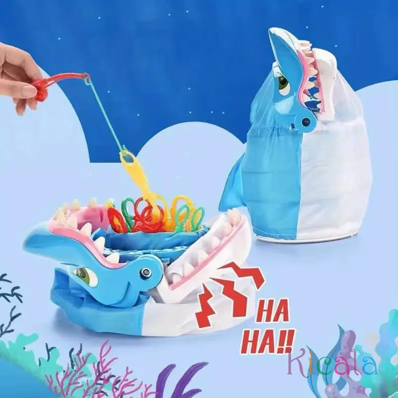 Shark Bite Family Game Colorful Sea Creatures Fishing Adventure Party Game Toys for Kids Adults Christmas Birthday Toy Gifts